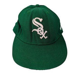 Men's New Era 9Fifty Kelly Green MLB Chicago White Sox 7 1/2 59.6 Cm B47‎